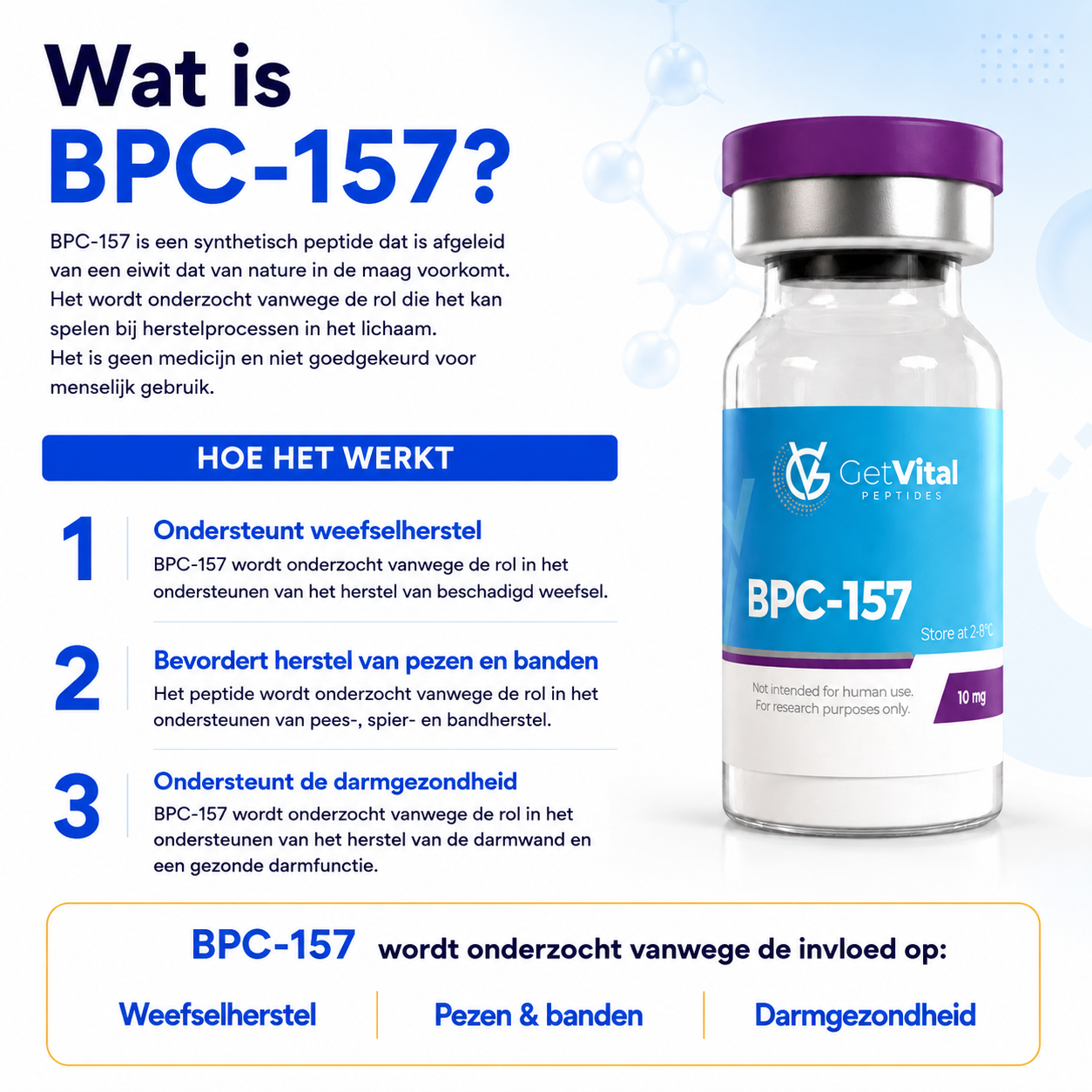 wat doet bpc 157 BPC-157 (5 mg) 85 + verzendkosten customsupplements BPC-157 and Healing Peptides: Hype