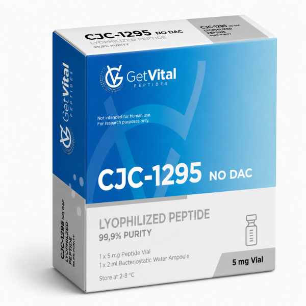 Verpakking van CJC-1295 No DAC 5mg van Get Vital