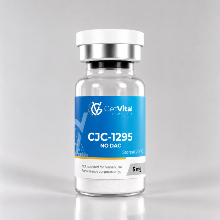 CJC-1295 No DAC growth hormone peptide vial van Get Vital