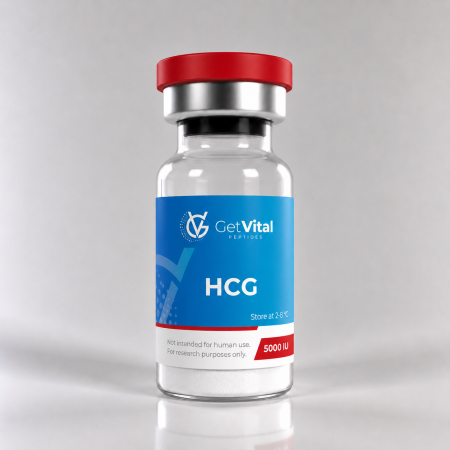 HCG 5000 IU hormone support vial van Get Vital