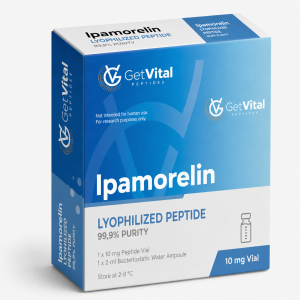 Ipamorelin 10mg growth hormone peptide van Get Vital