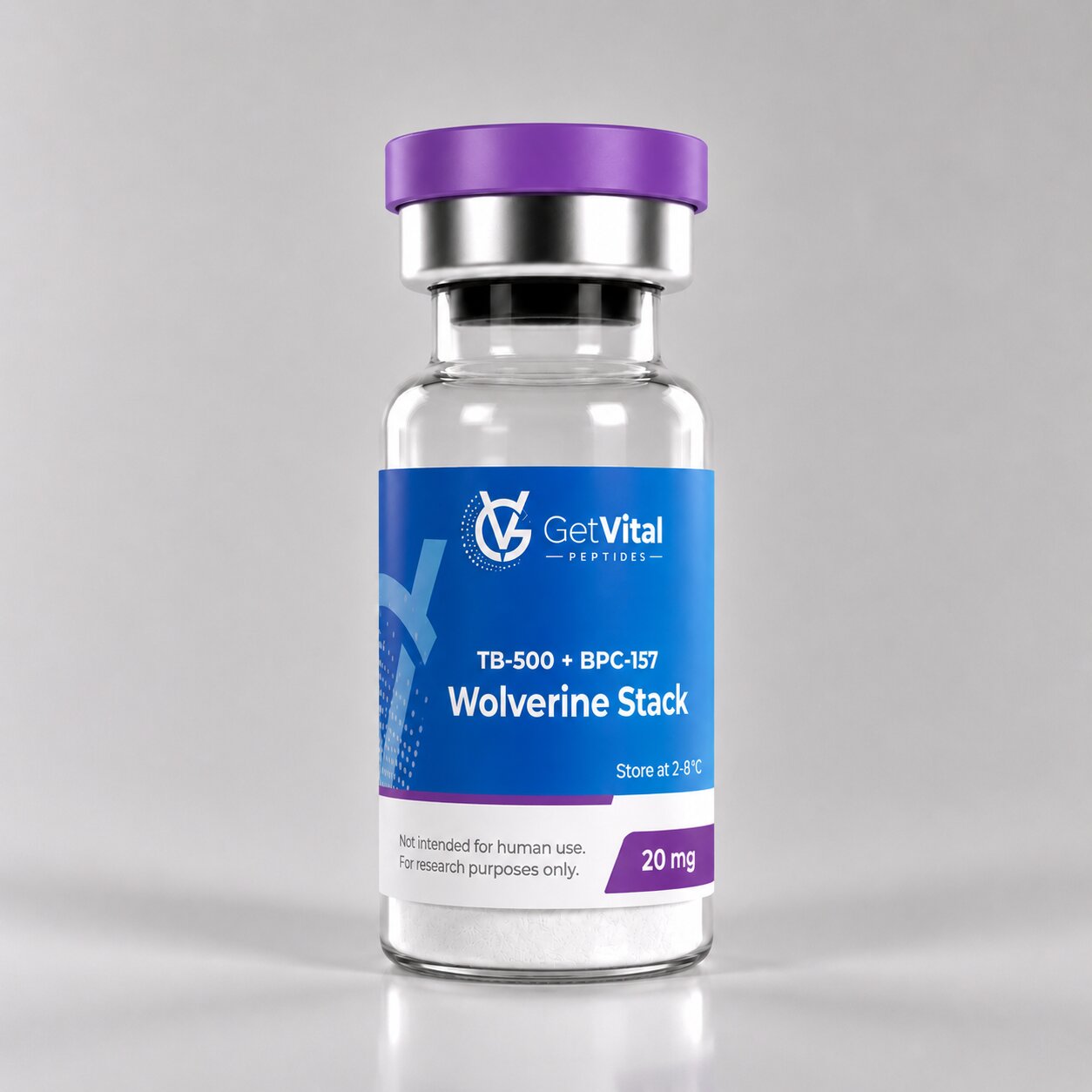 Wolverine Stack met BPC-157 en TB-500 van Get Vital Peptides