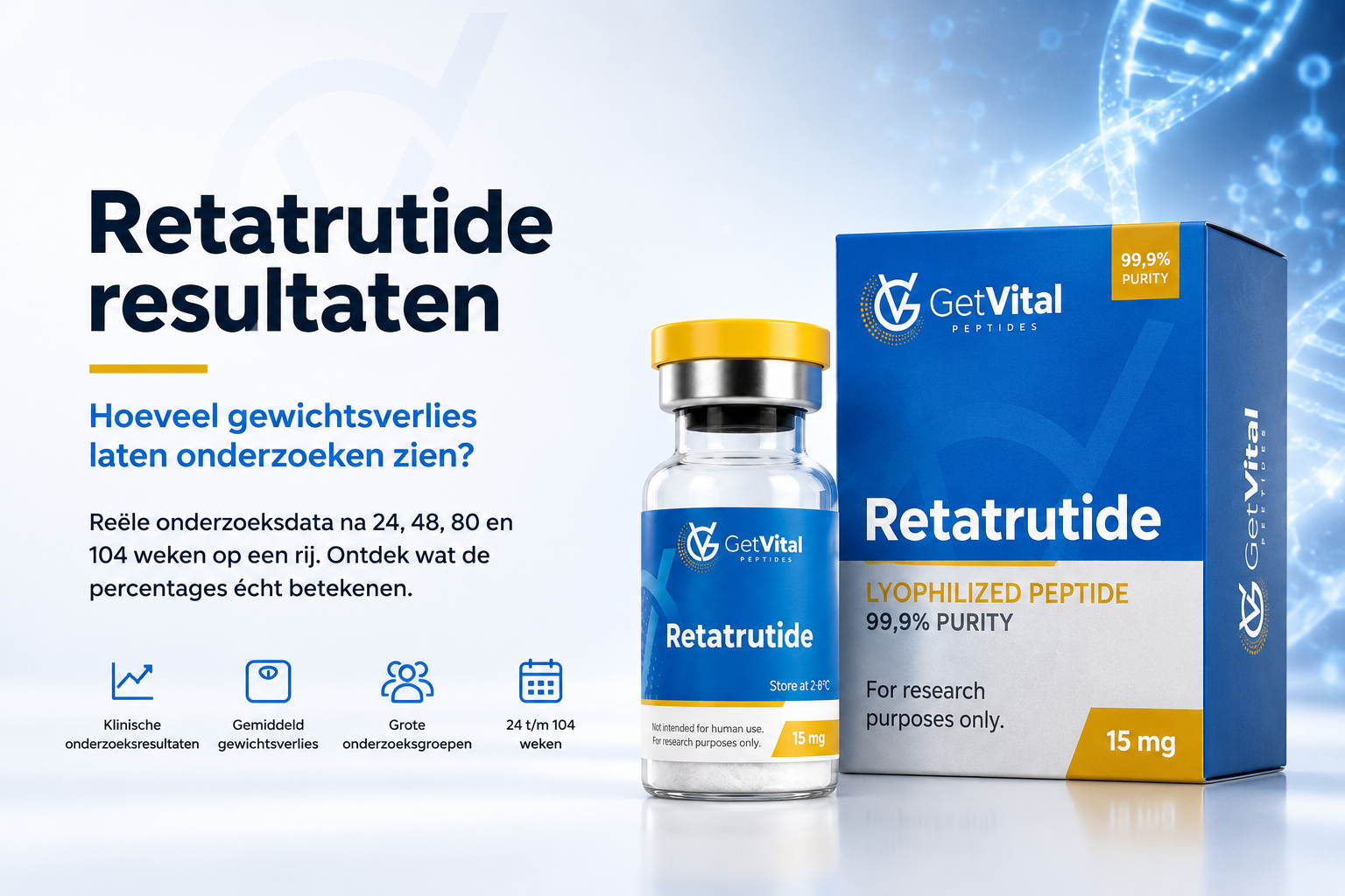 Retatrutide resultaten: hoeveel gewichtsverlies laten onderzoeken zien?